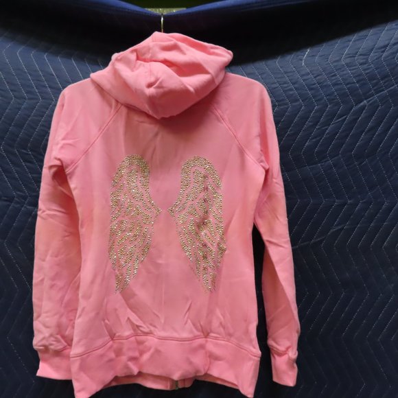 NEW Women's Victoria's Secret Angel Zip-up Hoodie - Picture 9 of 14